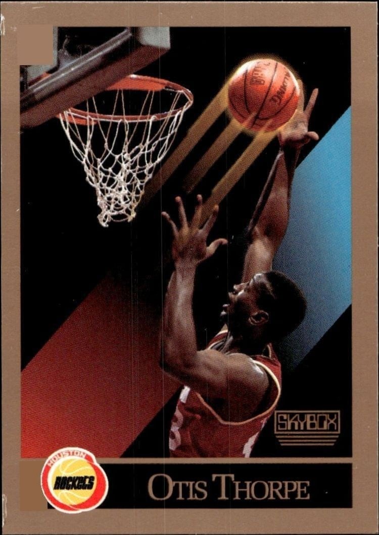 1990-91 Skybox Otis Thorpe #112 trading card