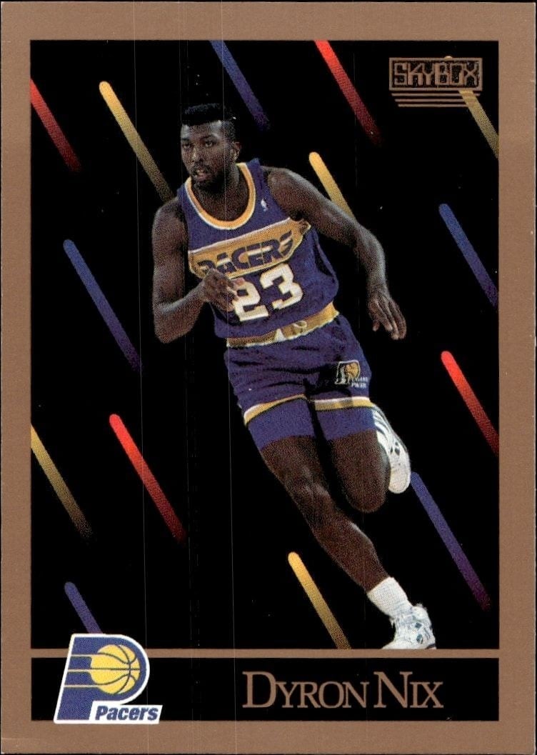 1990-91 Skybox Dyron Nix #118 trading card