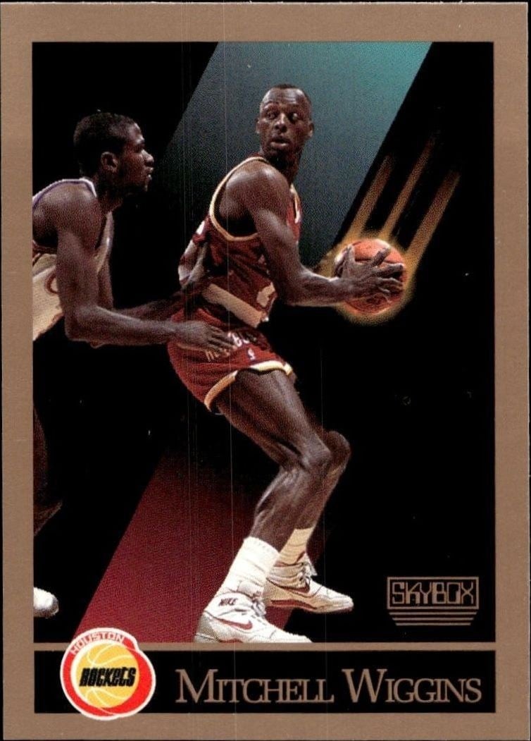 1990-91 Skybox Mitchell Wiggins #113 trading card