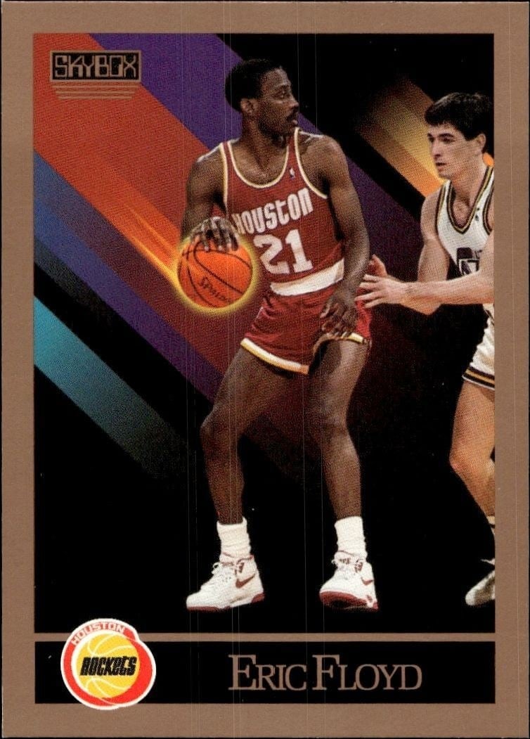 1990-91 Skybox Eric Floyd #107 trading card