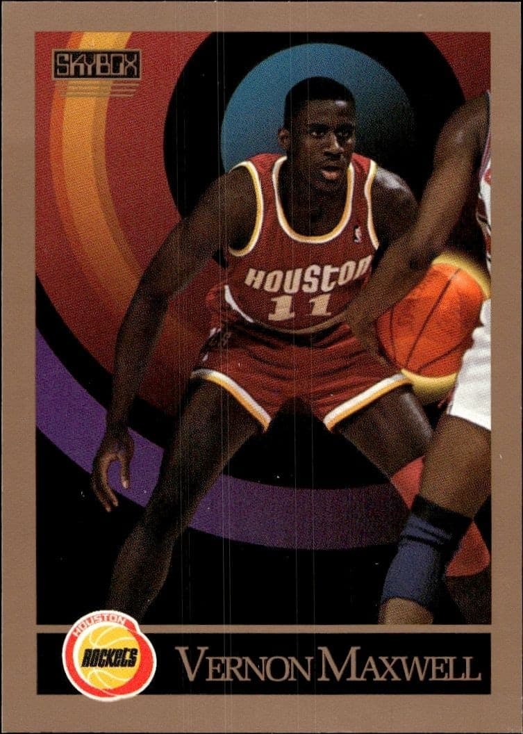 1990-91 Skybox Vernon Maxwell #109 trading card