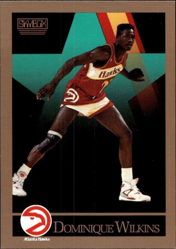1990-91 Skybox Dominique Wilkins #11 trading card