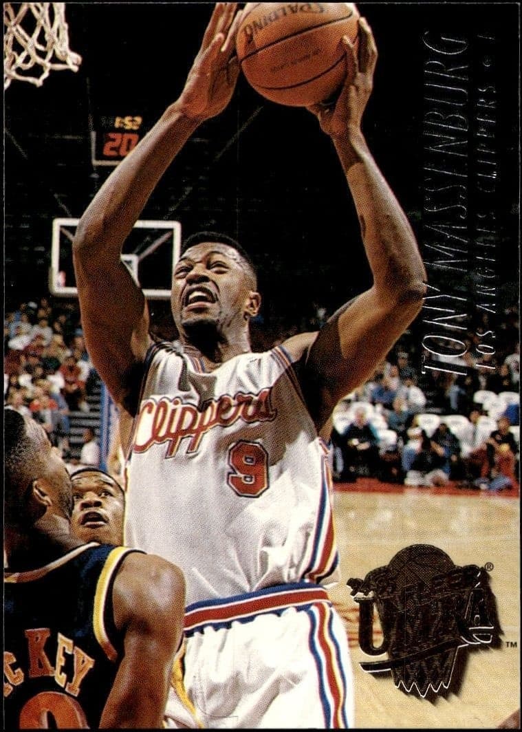 1994-95 Fleer Ultra Tony Massenburg #263 trading card