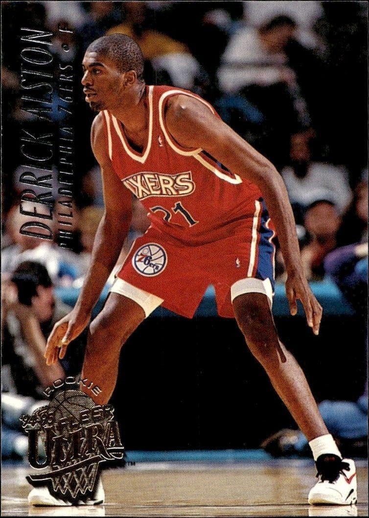 1994-95 Fleer Ultra Derrick Alston #308 trading card