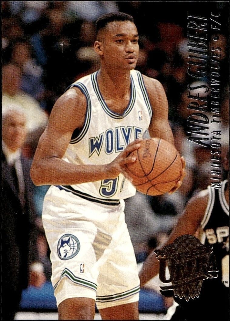 1994-95 Fleer Ultra Andres Guibert #290 trading card
