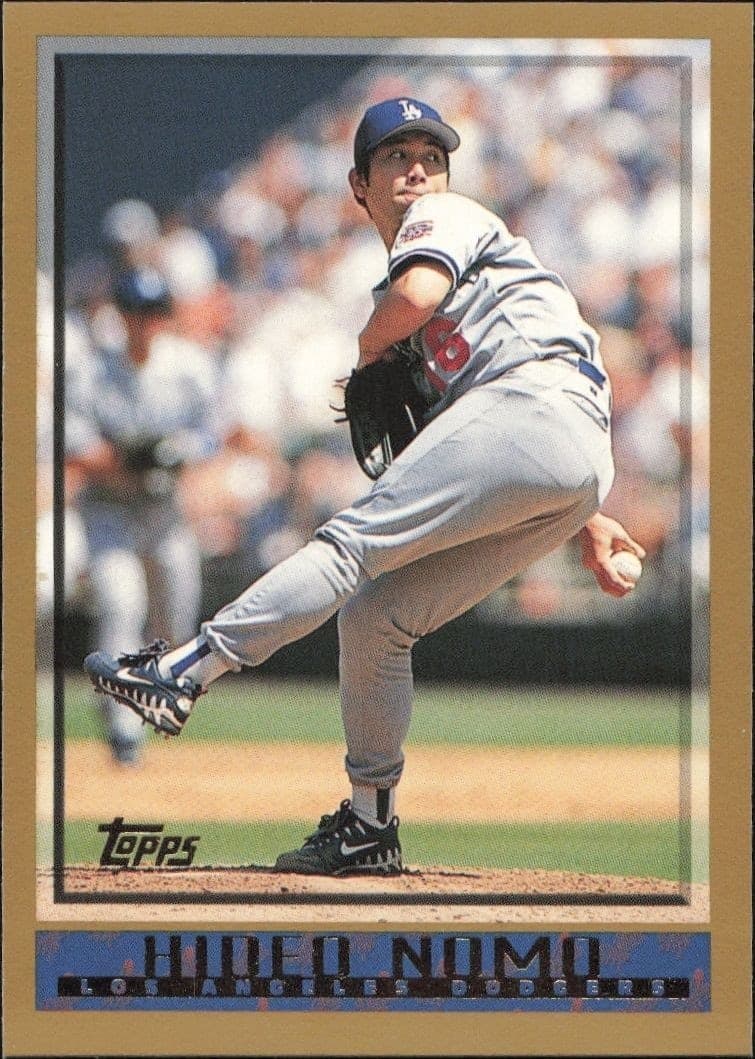1998 Topps Series 1 Hideo Nomo #167 trading card