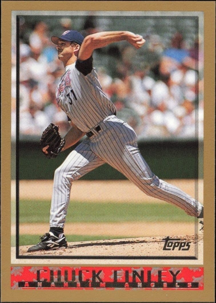 1998 Topps Chuck Finley #152 trading card