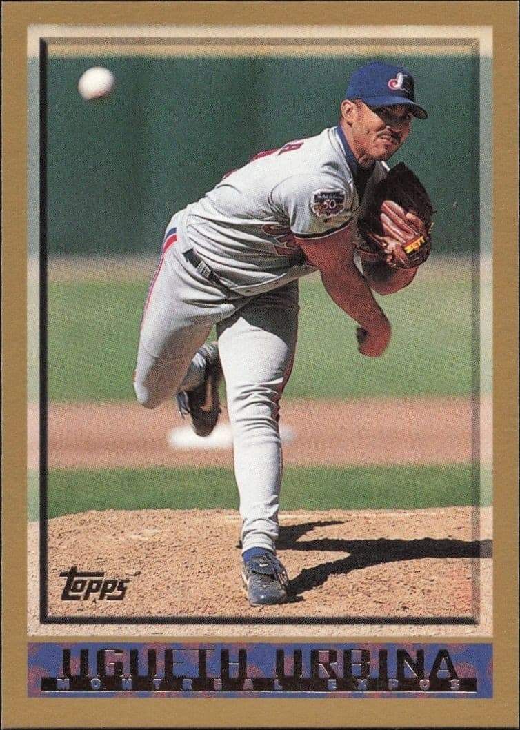 1998 Topps Ugueth Urbina #396 trading card
