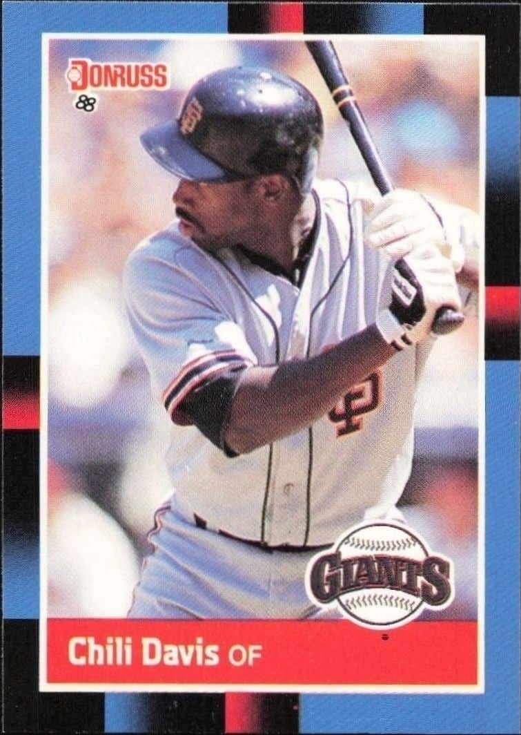 1988 Donruss Chili Davis #313 trading card