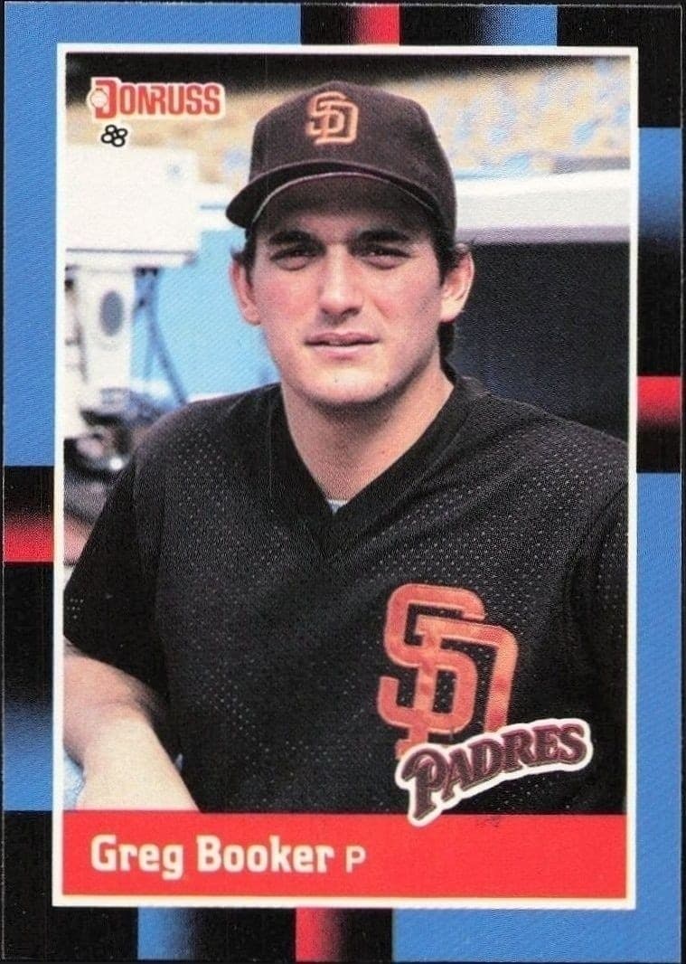 1988 Donruss Greg Booker #311 trading card