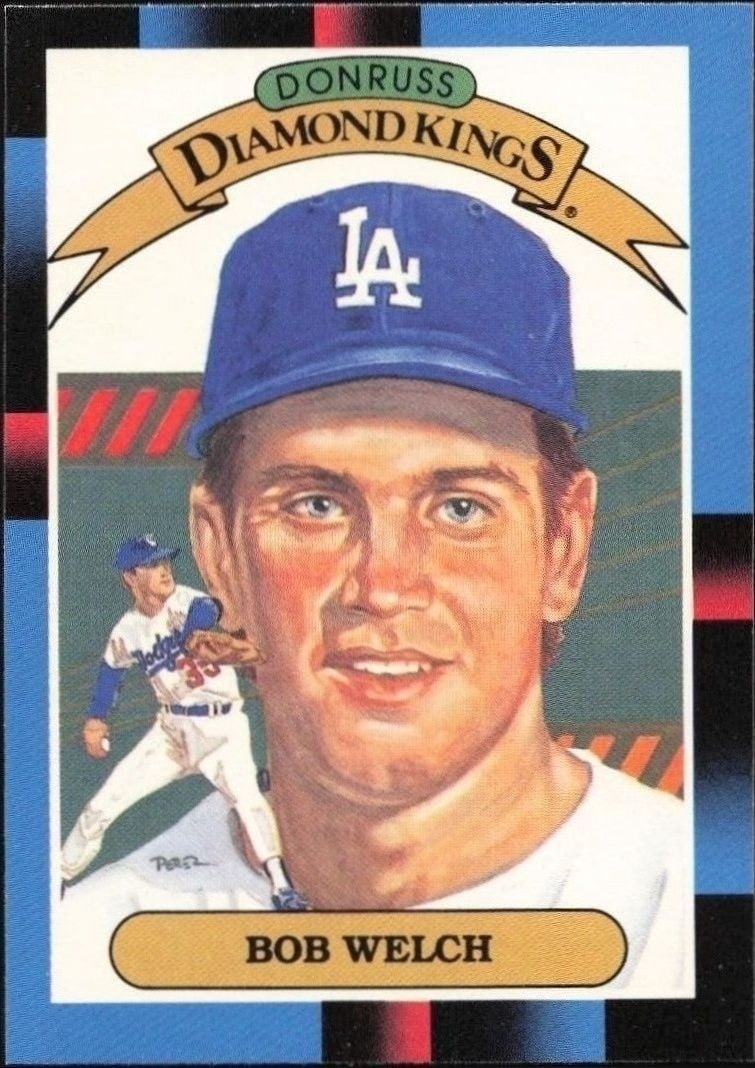 1988 Donruss Bob Welch #24 trading card