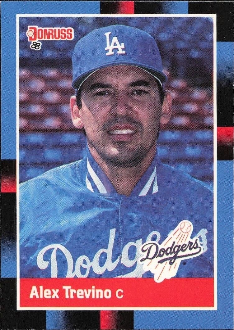1988 Donruss Alex Trevino #376 trading card