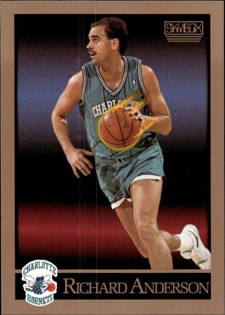 1990-91 Skybox Richard Anderson #25 trading card