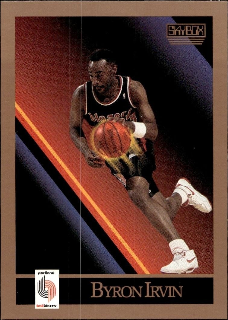 1990-91 Skybox Byron Irvin #235 trading card
