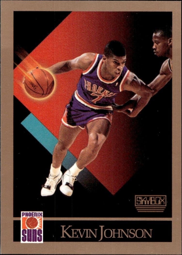 1990-91 Skybox Kevin Johnson #224 trading card