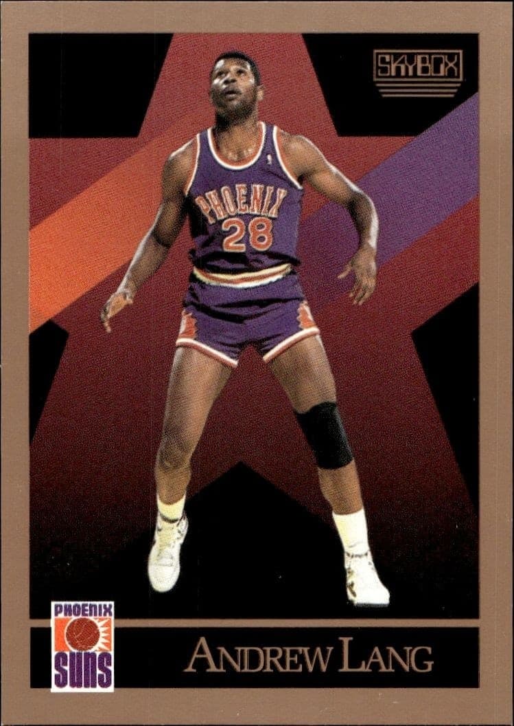 1990-91 Skybox Andrew Lang #225 trading card