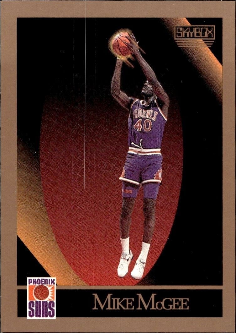 1990-91 Skybox Mike McGee #227 trading card
