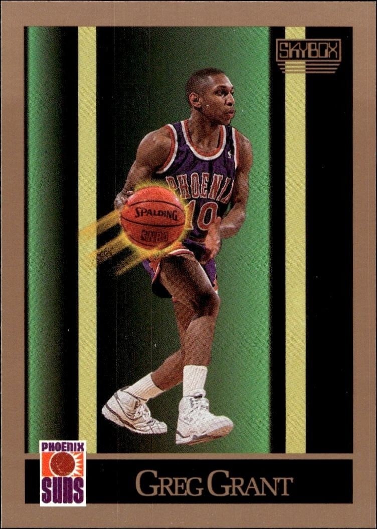1990-91 Skybox Greg Grant #221 trading card