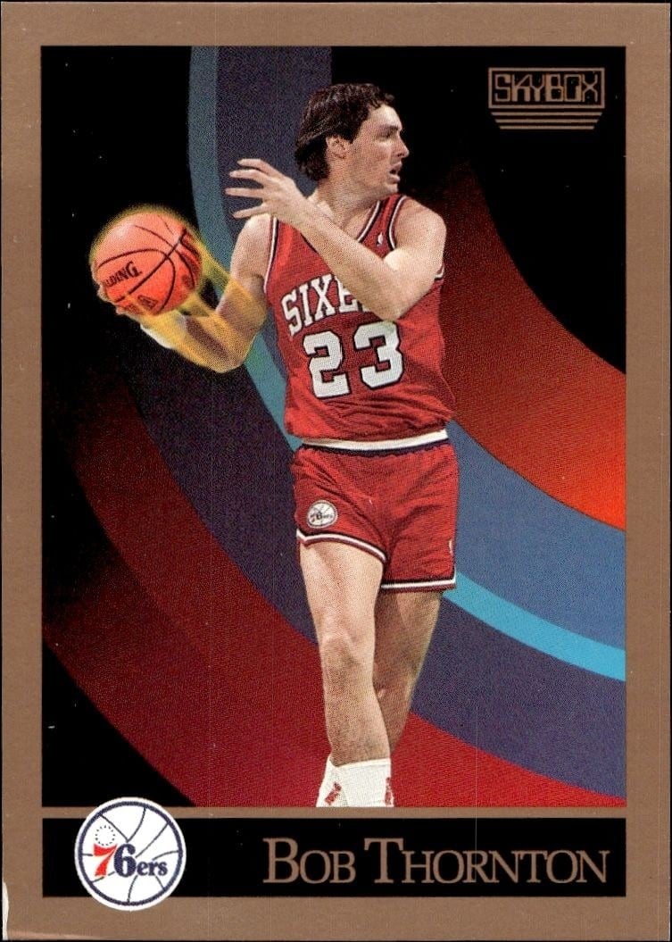 1990-91 Skybox Bob Thornton #219 trading card