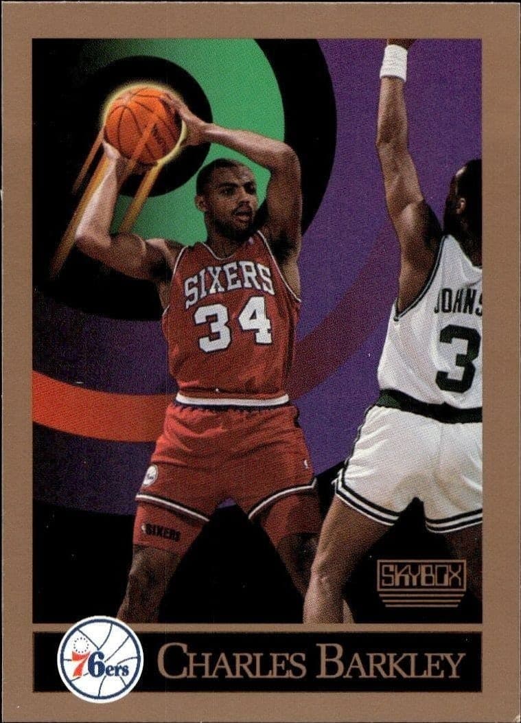 1990-91 Skybox Charles Barkley #211 trading card