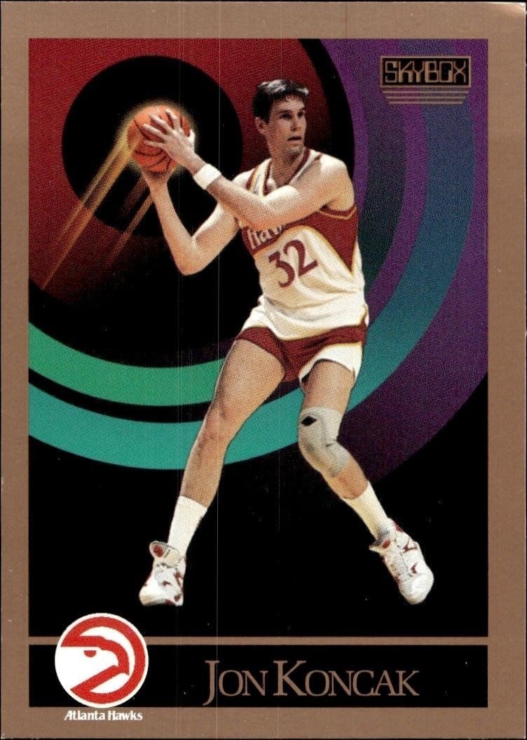 1990-91 Skybox Jon Koncak #3 trading card