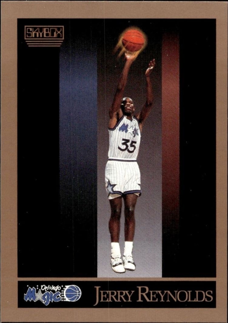 1990-91 Skybox Jerry Reynolds #204 trading card