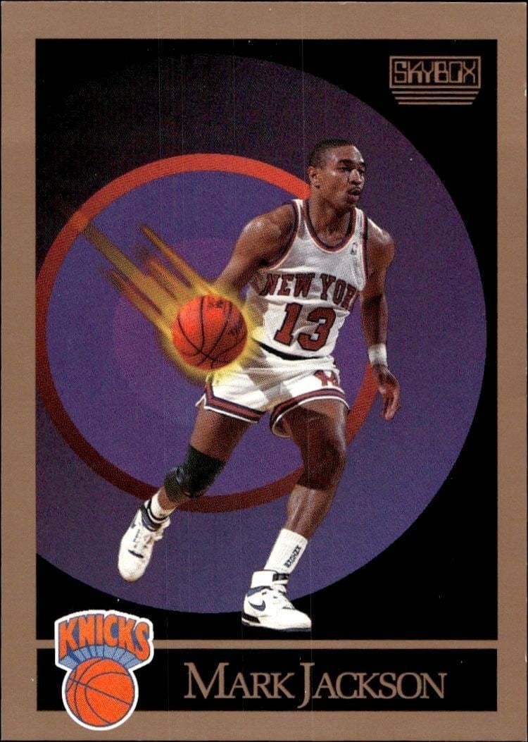 1990-91 Skybox Mark Jackson #189 trading card