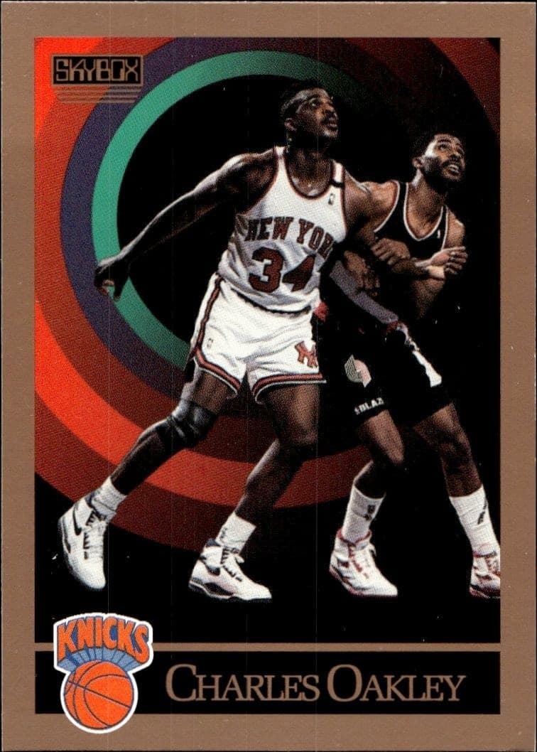 1990-91 Skybox Charles Oakley #191 trading card
