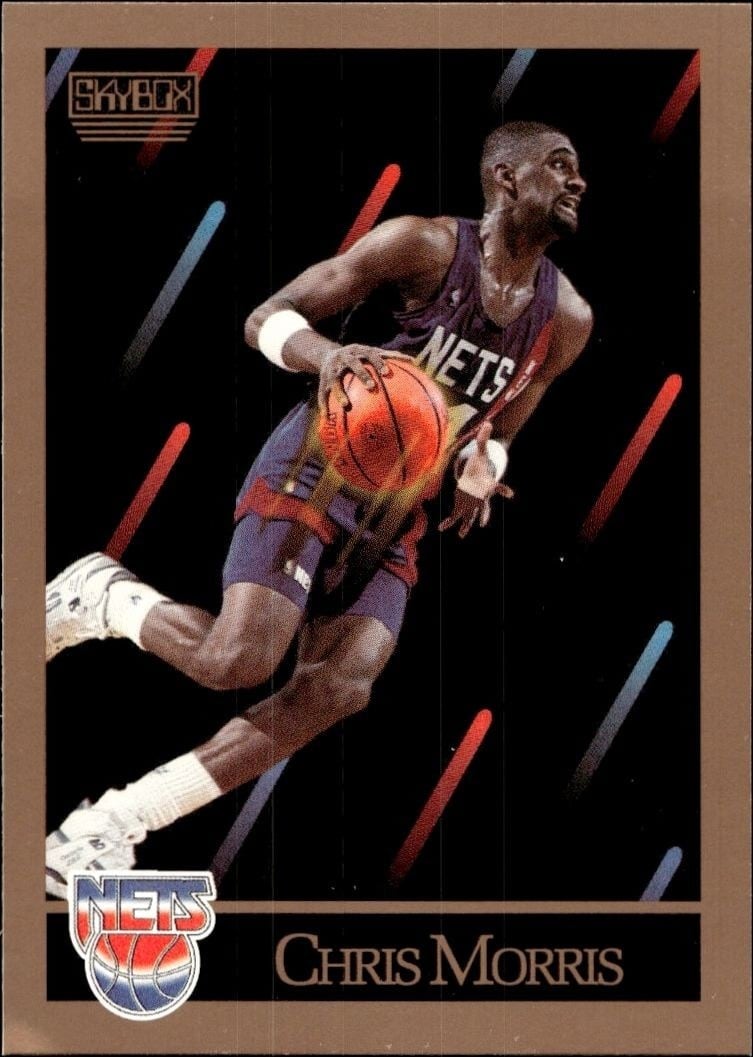 1990-91 Skybox Chris Morris #183 trading card