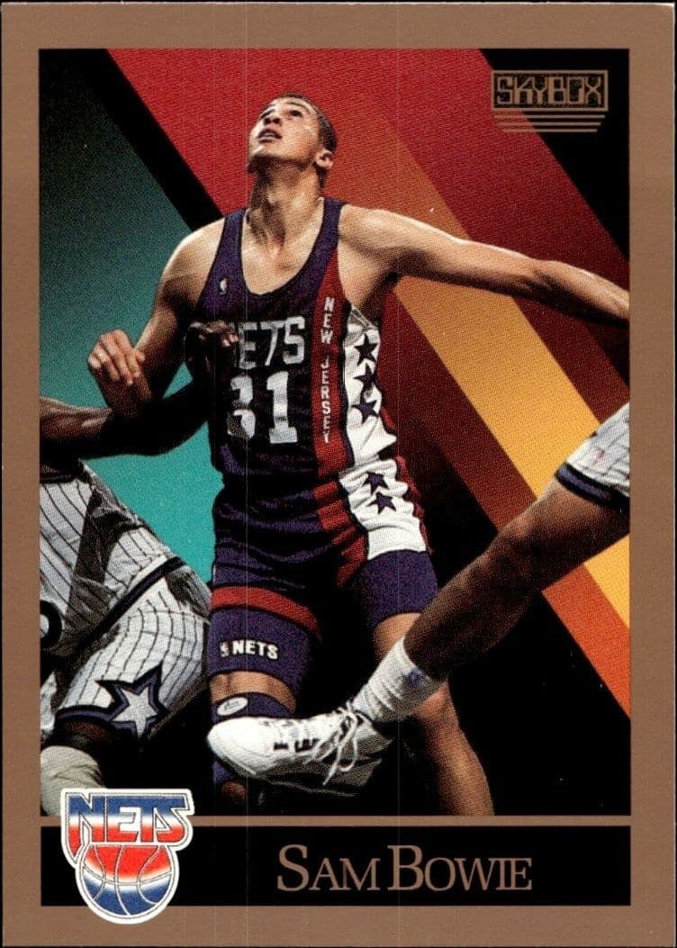 1990-91 Skybox Sam Bowie #177 trading card