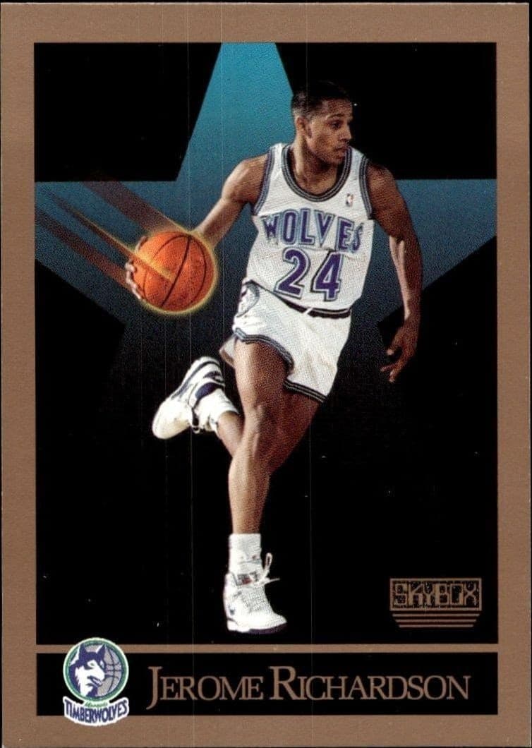 1990-91 Skybox Pooh Richardson #173 trading card