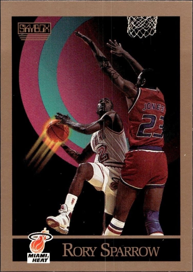 1990-91 Skybox Rory Sparrow #152 trading card