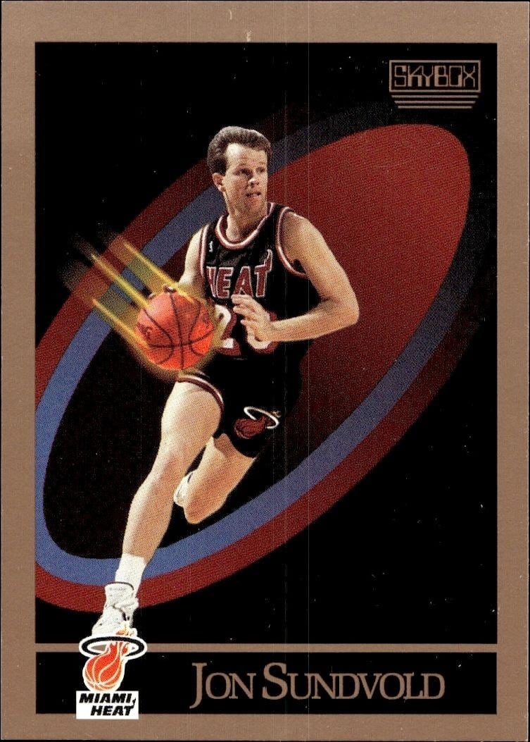 1990-91 Skybox Jon Sundvold #153 trading card