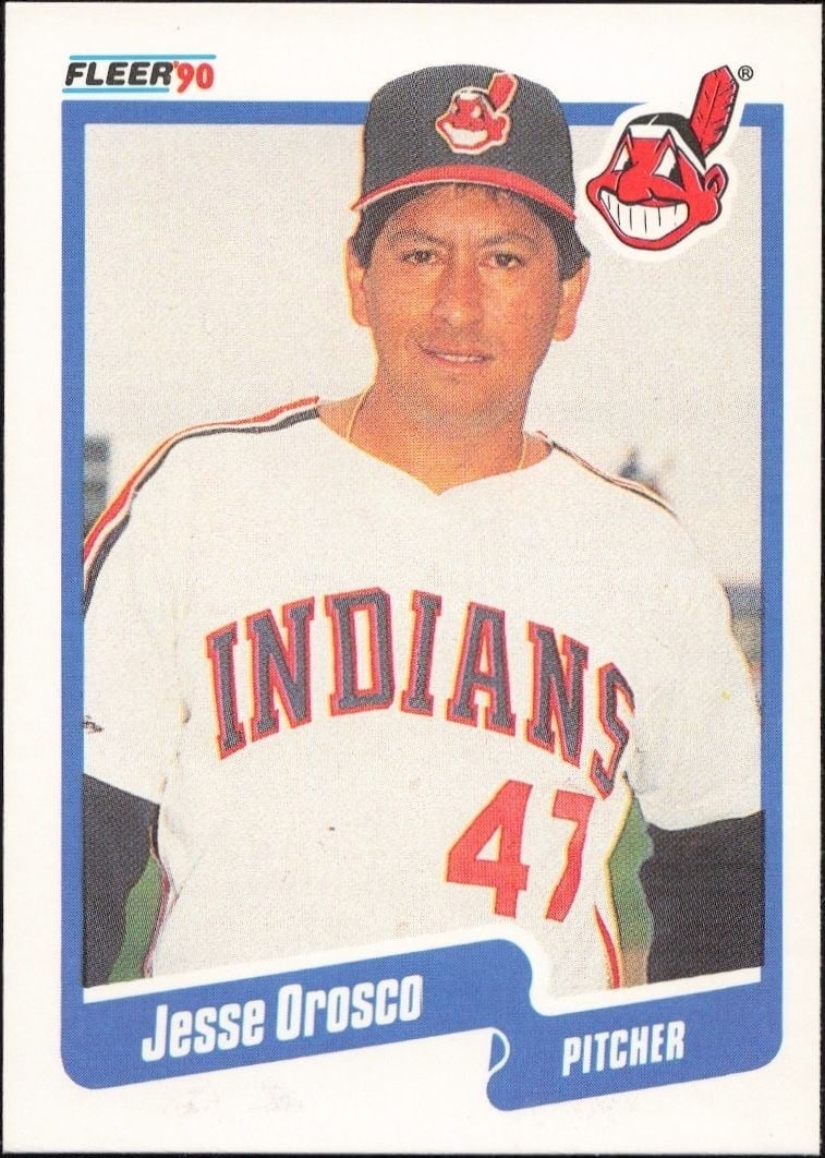 1990 Fleer Jesse Orosco #500 trading card