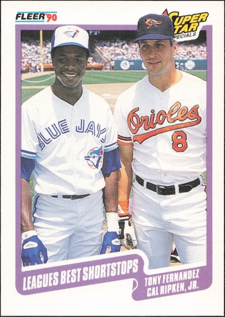 1990 Fleer Tony Fernandez #634 trading card