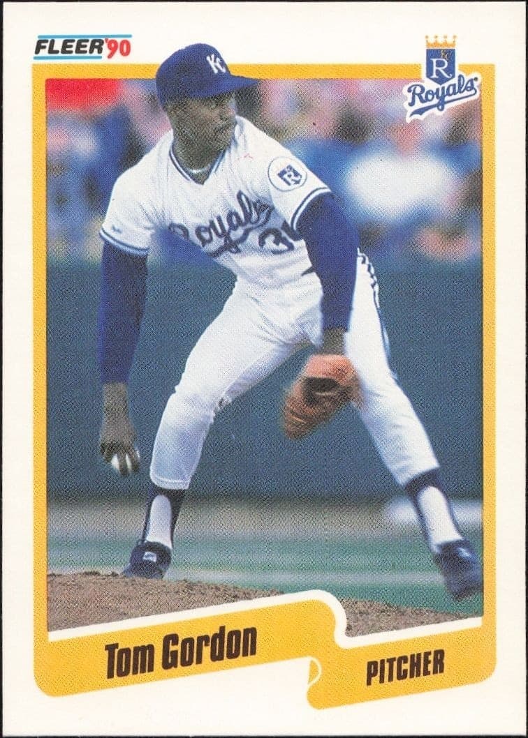 1990 Fleer Tom Gordon #108 trading card