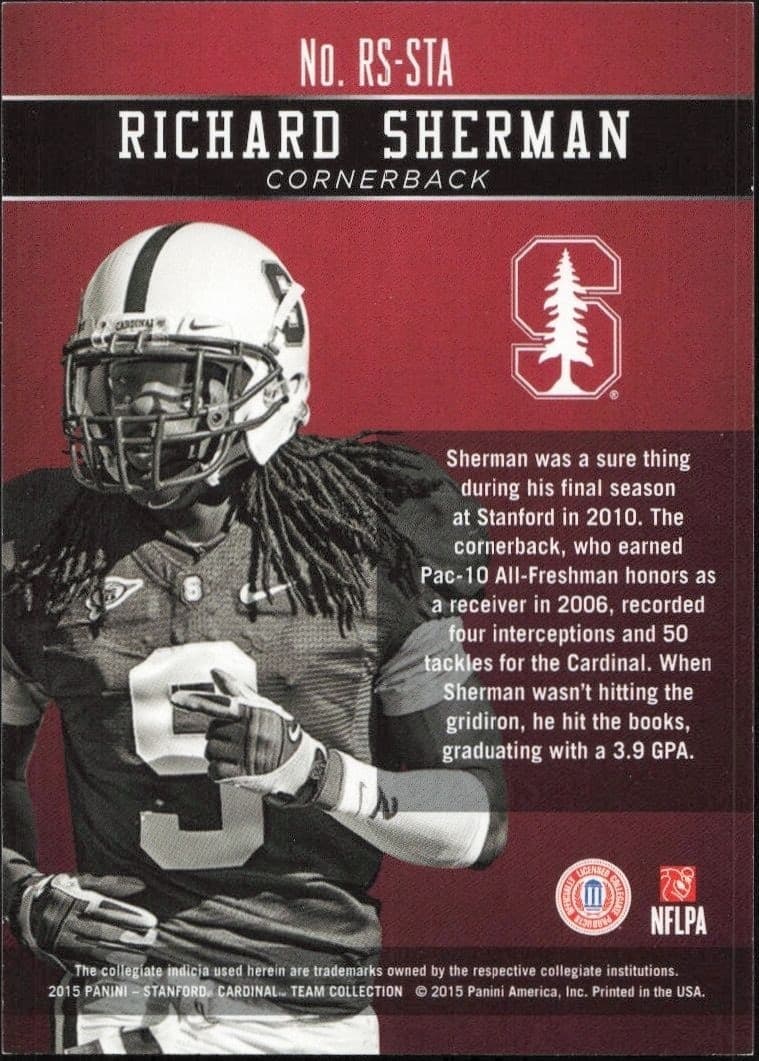 Richard Sherman - Back
