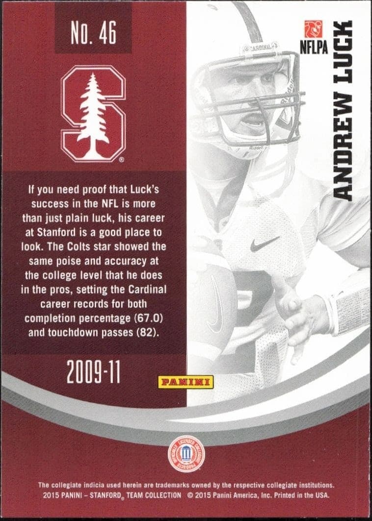 Andrew Luck - Back