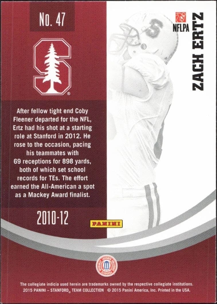 Zach Ertz - Back