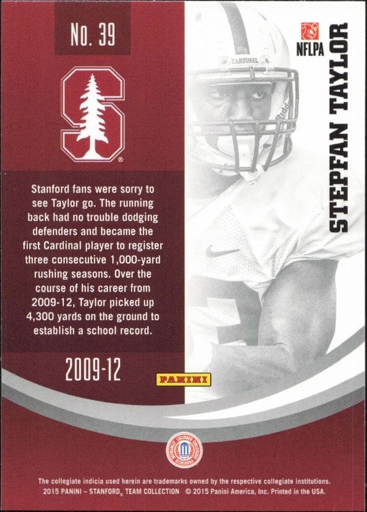 Stepfan Taylor - Back