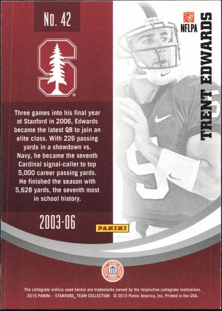 Trent Edwards - Back