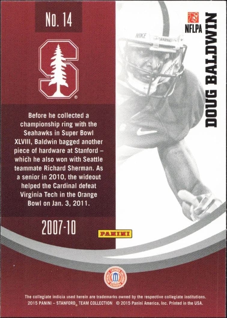 Doug Baldwin - Back