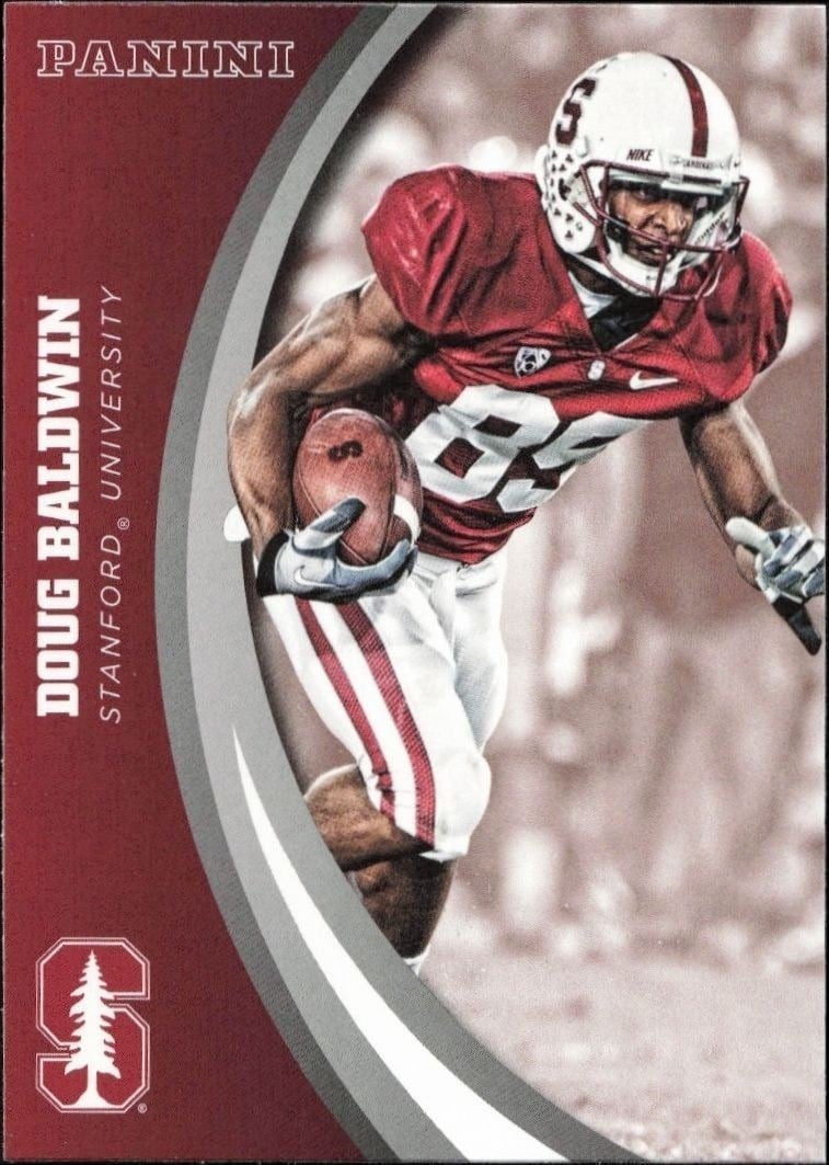 2015 Panini Stanford Cardinal Team Collection Doug Baldwin #14 trading card