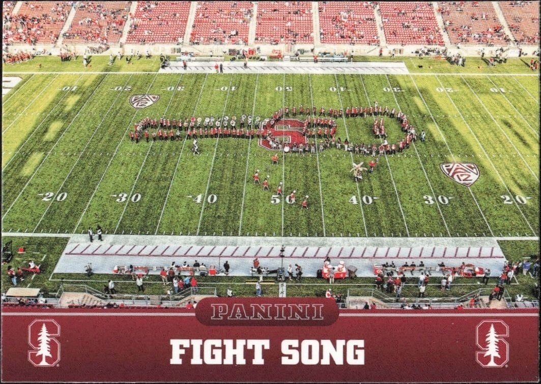 2015 Panini Stanford Cardinal Team Collection Fight Song #5 trading card