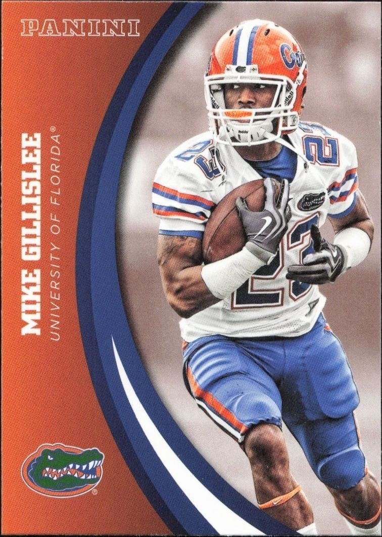 2015 Panini Florida Team Collection Mike Gillislee #49 trading card
