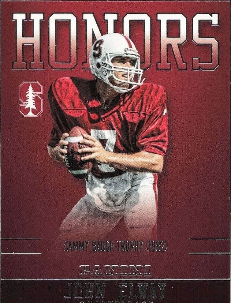 2015 Panini Stanford Cardinal Team Collection John Elway #JE-STA trading card