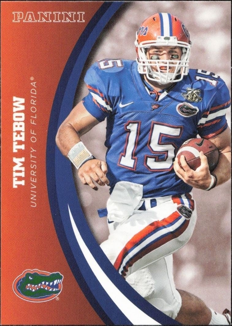 2015 Panini Florida Team Collection Tim Tebow #59 trading card
