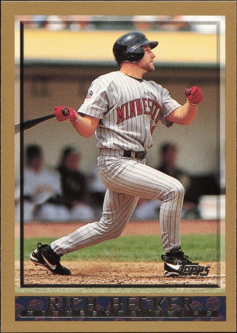 1998 Topps Series 1 Rich Becker #82 trading card