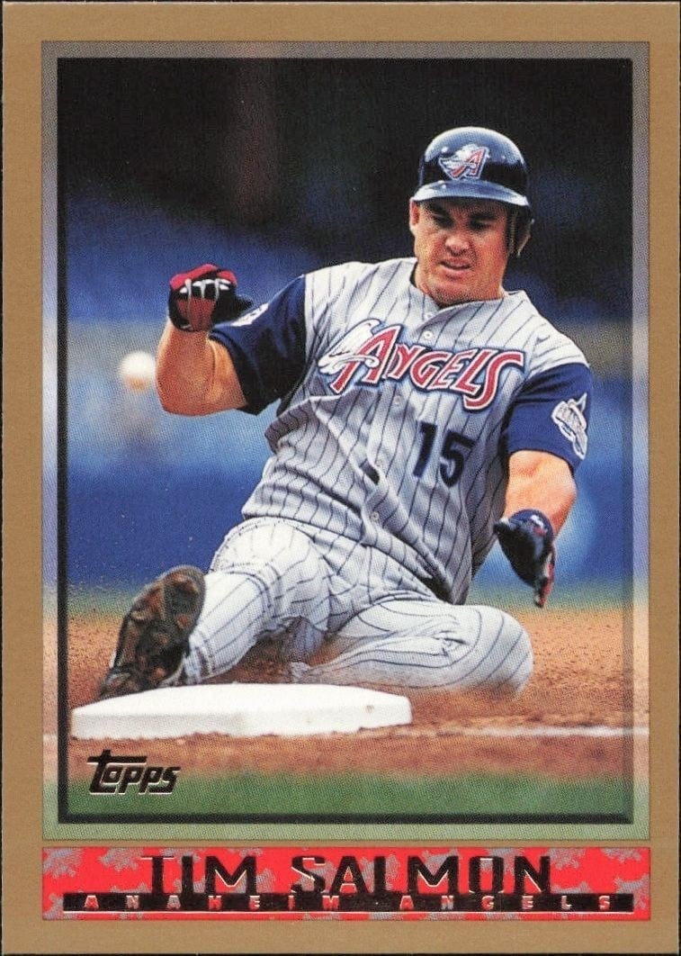 1998 Topps Tim Salmon #312 trading card