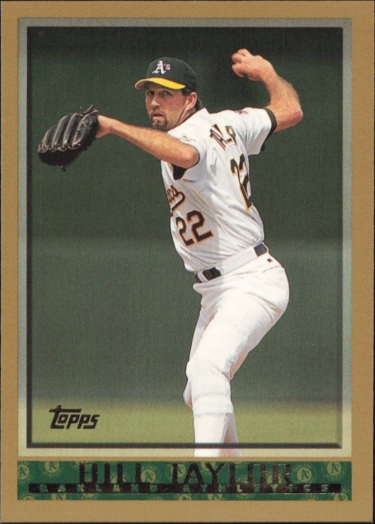Bill Taylor 1998 Topps #101 Baseball Trading Card - Front 1998 Topps Bill Taylor #101 baseball trading card front